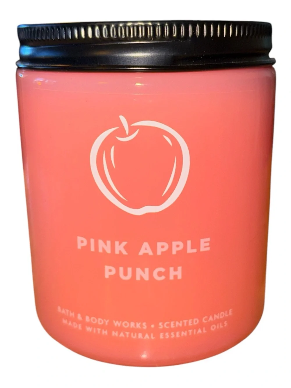 Bath & Body Works White Barn candle 7 oz single wick new Punk Apple Punch